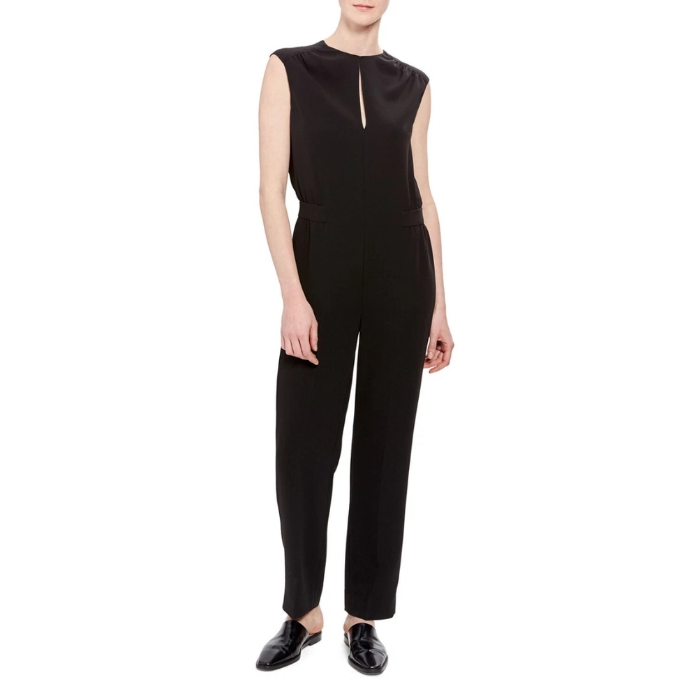Theory Shirred Jumpsuit
